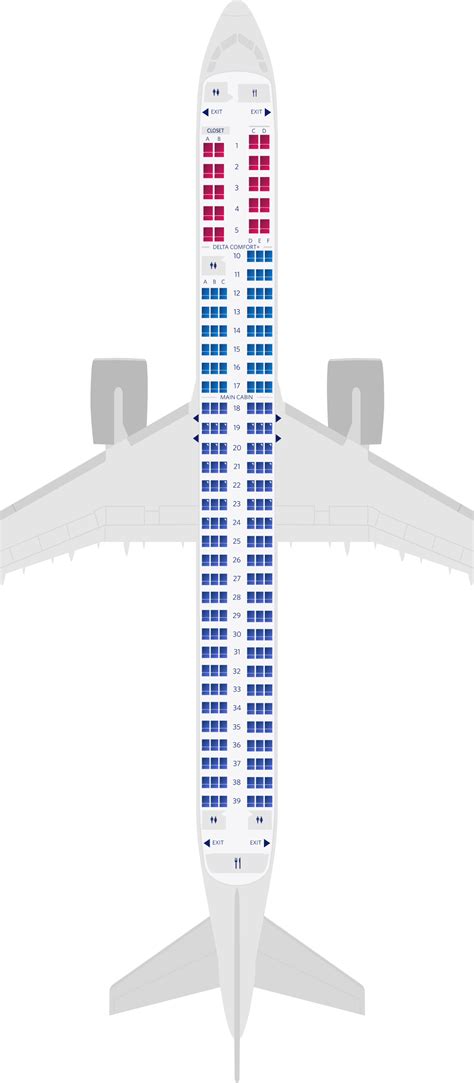 American A321neo Seat Map