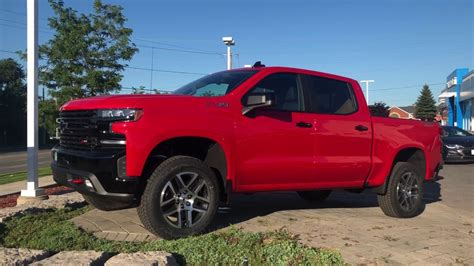 Red 2019 Chevrolet Silverado 1500 Lt Trail Boss Review Courtice On