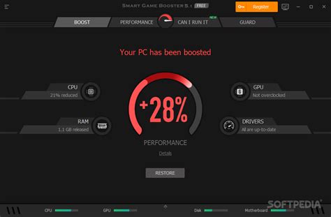 Smart Game Booster Download Boost Your Pcs Performance During Gaming