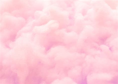 Colorful Pink Fluffy Cotton Candy Background Soft Color Sweet