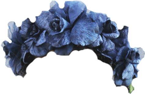 Free Png Download Blue Flower Crown Transparent Png Transparent