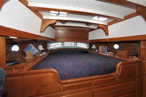 Aft Cabin Live Aboard Boat Interior Design Boat Interior Yacht Interior