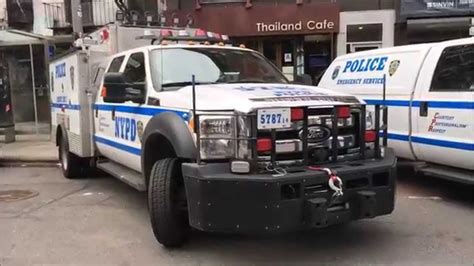 Walk Around Of The Newest Nypd Esu Truck 9 On 2nd Ave In