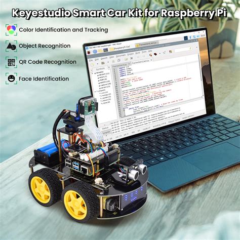 Keyestudio Raspberry Pi Wd Rob Carro Kit Megapixels M Dulo Da C Mera