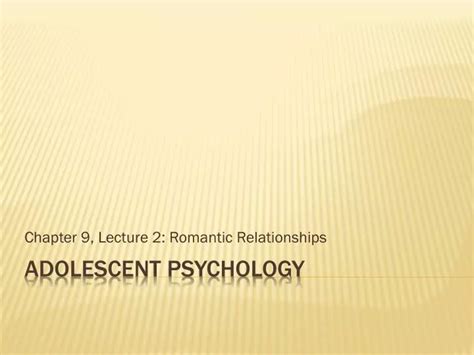 Ppt Adolescent Psychology Powerpoint Presentation Free Download Id2393036