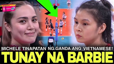 Michele Gumabao TINAPATAN Ng GANDA Ang VIETNAMESE TUNAY NA BARBIE PVL Invitational