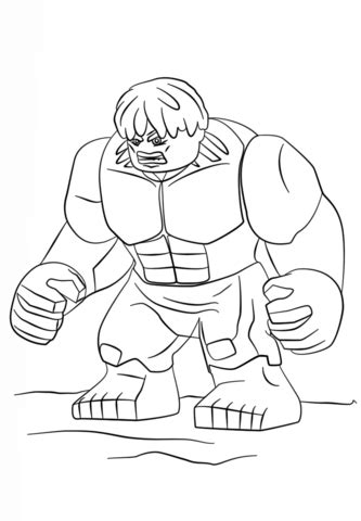 Print out lego superheroes hulk coloring pages kids online fargelegge tegninger. Lego Hulk coloring page | Free Printable Coloring Pages