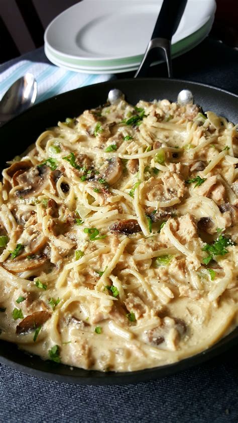 Tuna Palmini Noodle Casserole Keto Low Carb Gluten Free Healthy