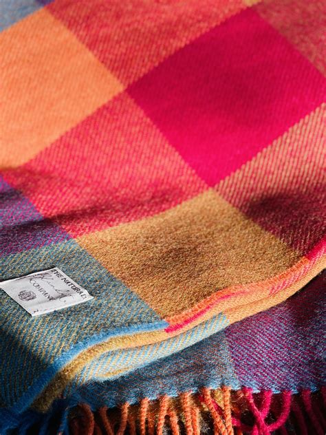 Finest Collection Wild Rose Merino Lambswool Blanket The Natural Blanket
