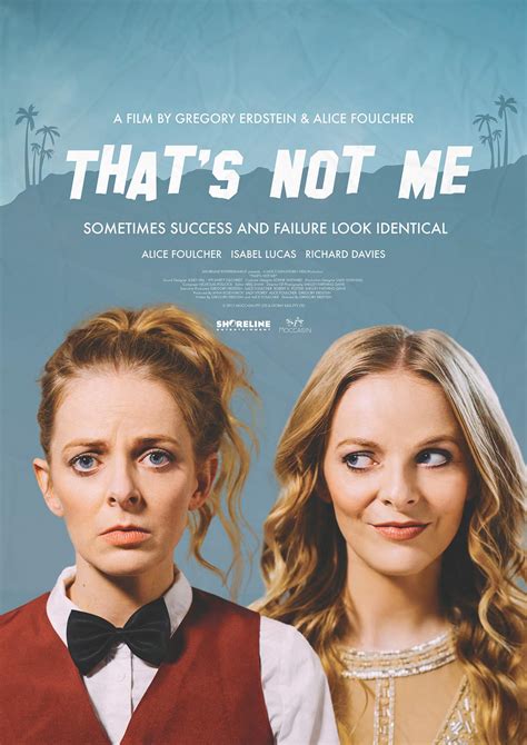Thats Not Me 2017 Poster 1 Trailer Addict