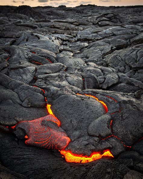 Volcano Lava Surface Fiery Bumps Hd Phone Wallpaper Peakpx