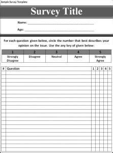Once you've entered a title, you've got the option to add an image and a description. Top 5 Resources To Get Free Sample Survey Templates - Word Templates, Excel Templates