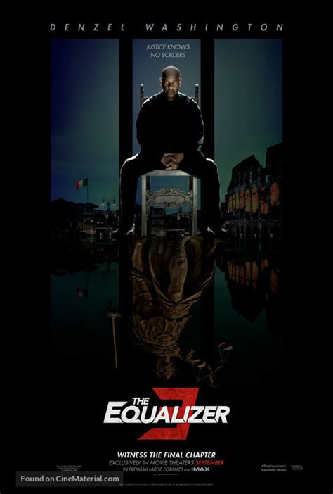 The Equalizer 3 2023 Movie Poster
