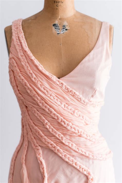 Silk Peach Emanuel Ungaro Gown Xs Ungaro Fashion Drapey Skirt