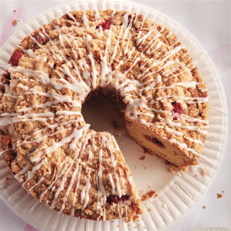 Raspberry And Streusel Coffee Cake Recipe Chatelaine