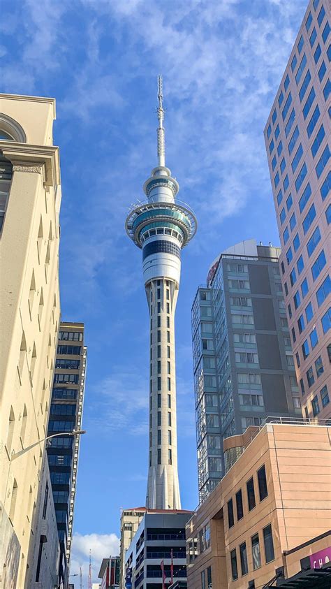 Housing an observation deck on the 43rd floor, it offers a breathtaking view up to 50 kilometres on every side with six units of telescopes around the roof and glass deck. Sky Tower And Orbit 360° Dining, Auckland | I'm Just A Girl