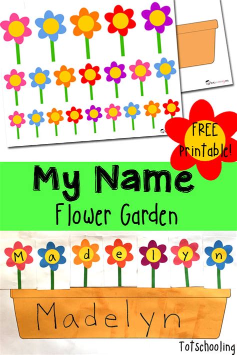 In this article, you will learn about the most fascinating black flowers to add intrigue to your garden or floral displays. Name Recognition Flower Garden | Totschooling - Toddler ...