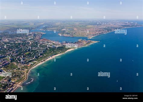 Aerial View Of Odessa Along The Black Sea Odessa Ukraine Stock Photo Alamy