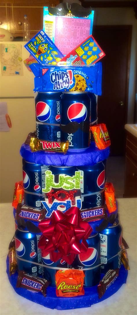 Shop 15 of the best gift baskets for men online right now. Pepsi Cake, because not everyone drinks beer. Made for ...