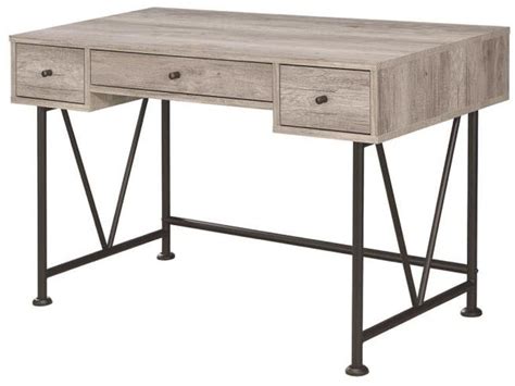Mini Cho Grey Driftwood Desk