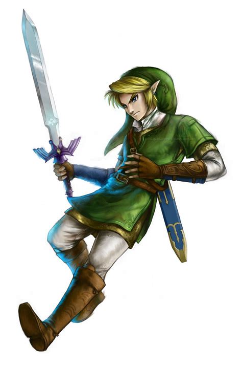 Shieldless Link By Uniquelegend On Deviantart Legend Of Zelda