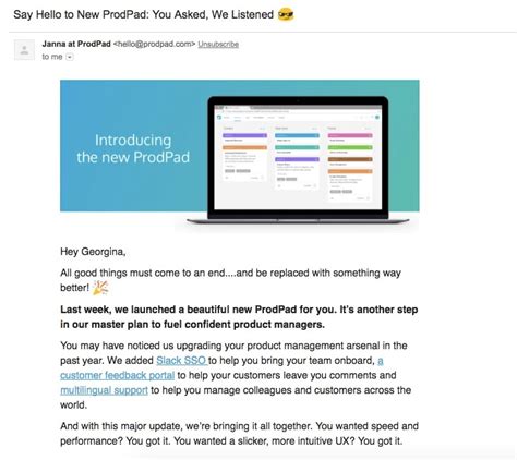 The 20 Best Product Launch Emails That Re Engage Users