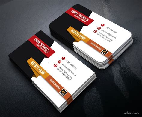 50 Creative Business Card Design Ideas For Your Inspiration