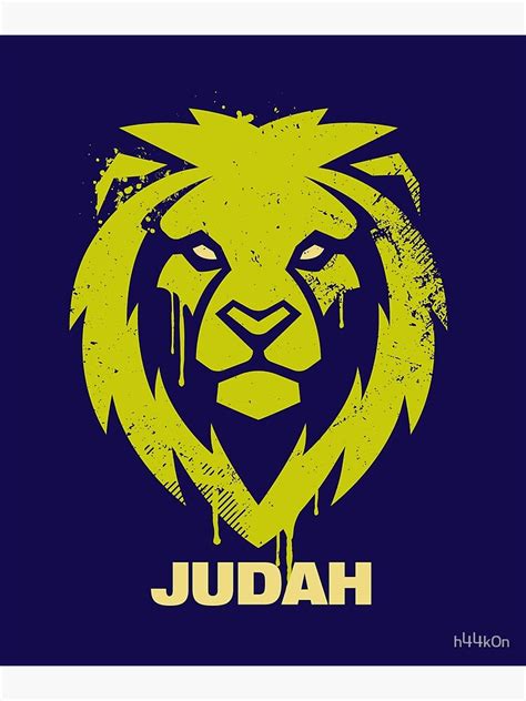 Lion Tribe Of Judah Hebrew Israelite Yahweh Torah Vintage Poster By