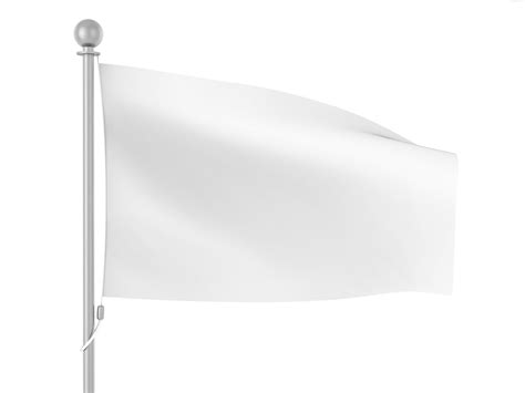 White Flag Fundo Brilhante Bandeira Branca Photoshop