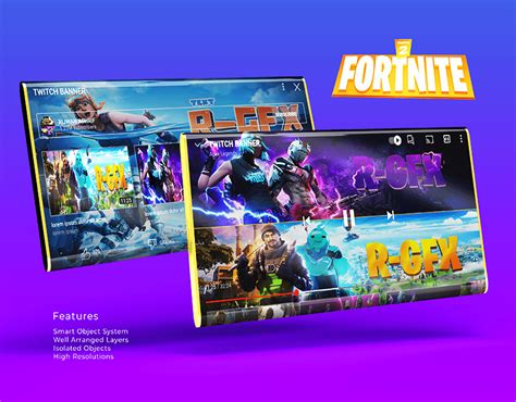 Fortnitetwitchbannerpack ️ On Behance