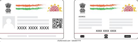284 Aadhar Card Images Stock Photos And Vectors Shutterstock