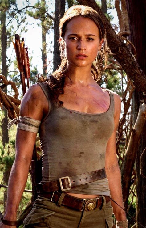 ɴᴏᴛ ᴀʟɪᴄɪᴀ ᴠɪᴋᴀɴᴅᴇʀ On Twitter In 2023 Alicia Vikander Tomb Raider Lara Croft Costume