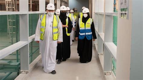 Health Minister Visits National Health Lab Project At Mesaimeer Qatar