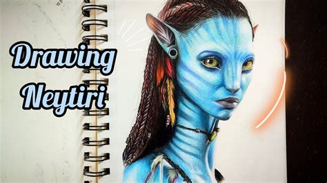 Drawing Neytiri Avatar 2 Pencil Colour Youtube