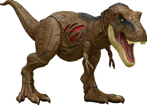 Jurassic World Dominion Extreme Damage T Rex Dinosaur Action Figure Toy For Battle Play