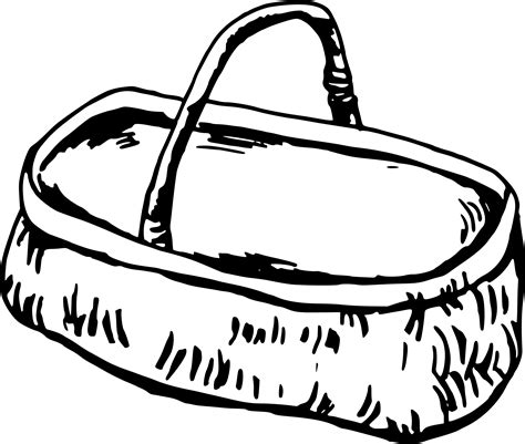 Empty Bushel Basket Clipart Wikiclipart