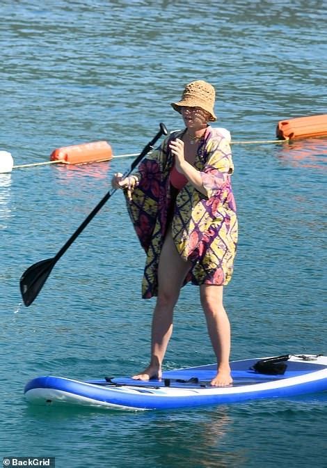 Katy Perry Pays Homage To That Famous Naked Paddleboarding Snap Of