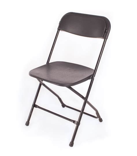 Black Folding Chair - Chair Rentals for Events | FLEXX Productions