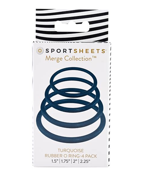 sportsheets o ring 4 pack ecstasy toy
