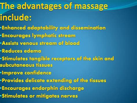 Ppt Amazing Benefits Of Having Regular Massage Powerpoint Presentation Id7460303