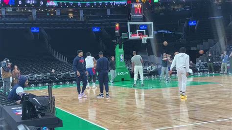 Noah Levick On Twitter Joel Embiid Is Here At Sixers Shootaround