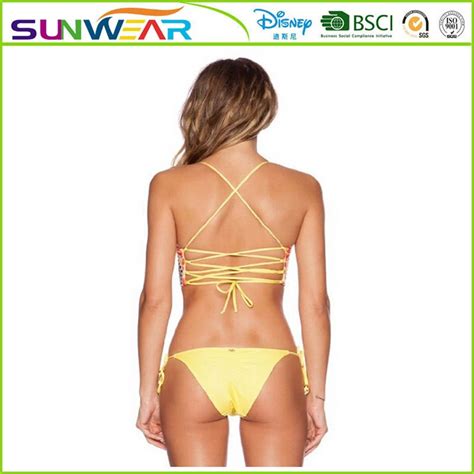 Hot Selling Sexy Sling Bikini Women Latest Swimwear Buy Licesed And