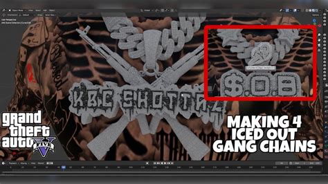 Making Gang Chains All Day In Gta 5 Fivem Gtafivem 3d Blender