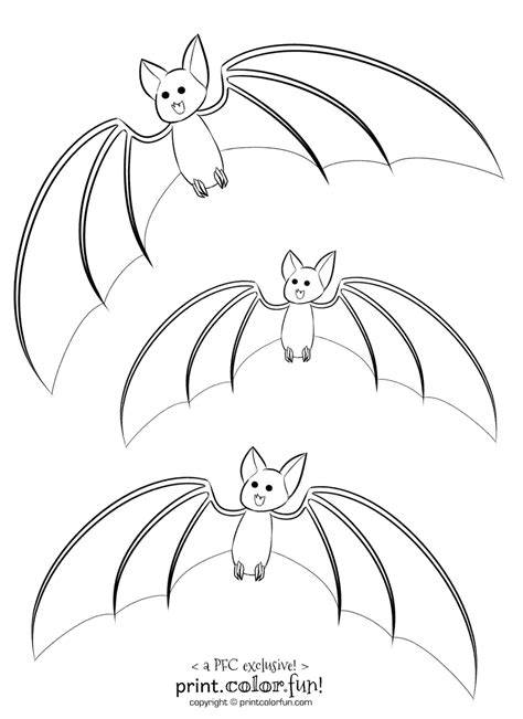 Baby Bat Pages Coloring Pages