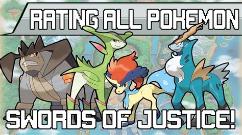 Rating All Pokémon The Swords Of Justice Youtube