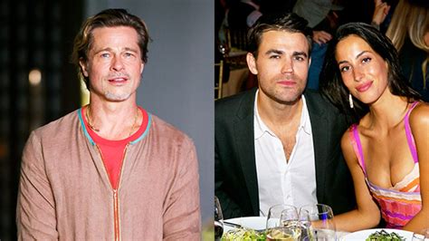 Brad Pitt Hooks Up With Paul Wesleys Ex Wife Ines De Ramon Pics