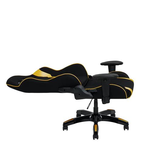 Gamer/bedroom chair ideal for rumpus room or gaming station setup. CorLiving Black and Gold High Back Ergonomic Gaming Chair ...