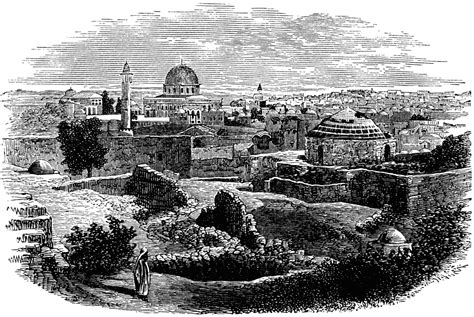 Jerusalem Cityscape Clipart Etc