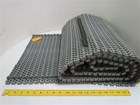 Intralox Radius Flush Grid Plastic Conveyor Belt 17 78x8 9 Length