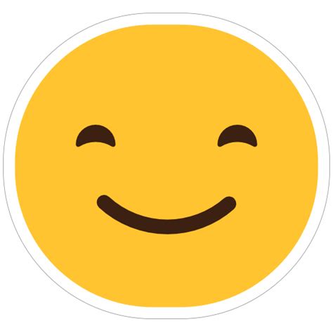 Happy Face Emoji Hippie Sticker